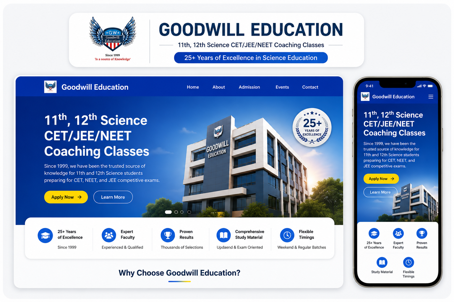 Good Willa Education - EdTech Portal & Admission Engine