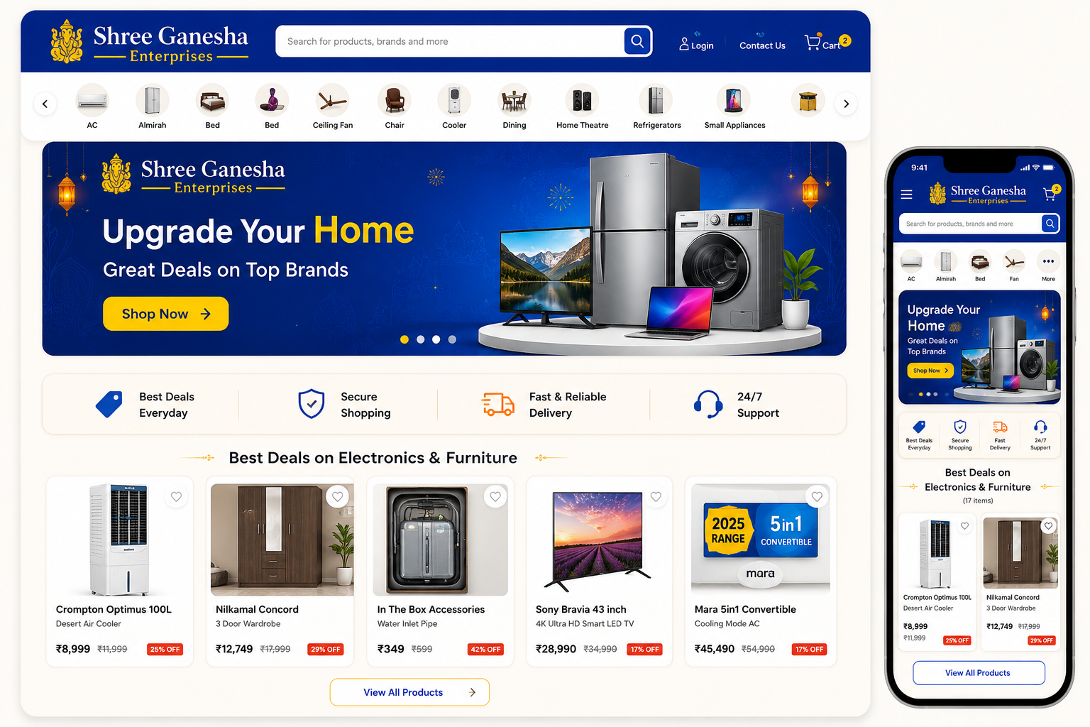 Shree Ganesha Enterprises - B2B Industrial Catalog & RFQ Engine